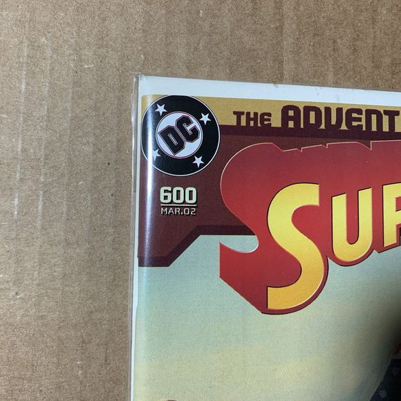 DC Comics Adventures of Superman #600 DF Signed by Jose Marzan Jr. COA 2002 - Picture 6 of 9